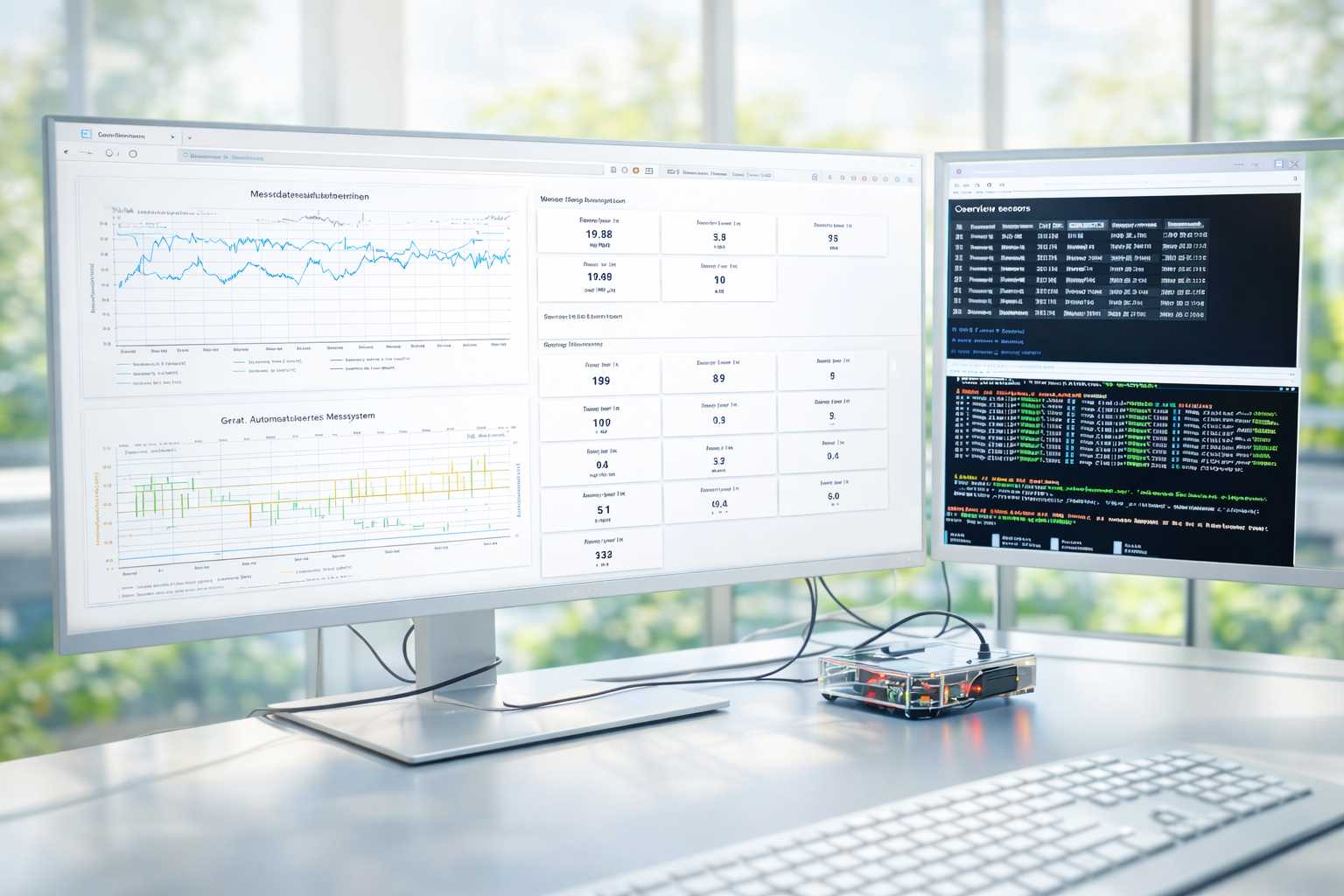 Digitales Kontrollzentrum des Schäfersee-Verfahrens
